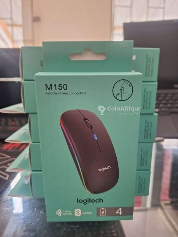 Souris sans fil rechargeable