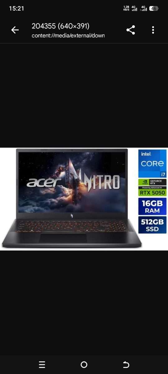 Acer Nitro V145 Gamer