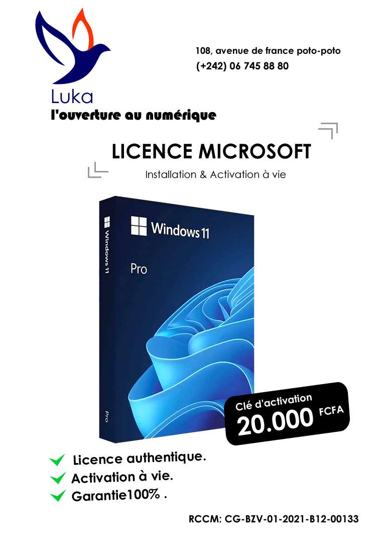 Licence windows