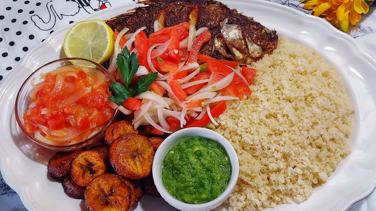 Alloco, Piment, Jus de tomate