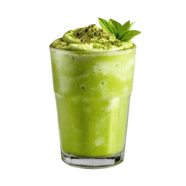 Lait à la menthe